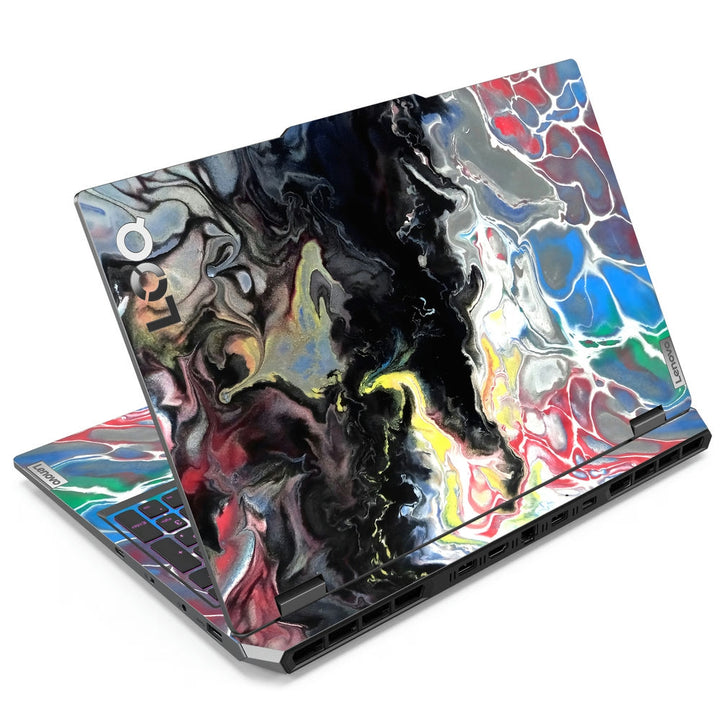 Shop Color Splash Abstract Landscape Laptop Skin for Lenovo LOQ | Buy ...