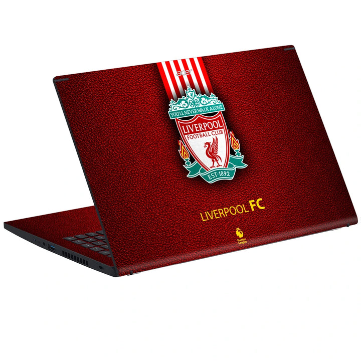3M Material Textured Embossed Laptop Skin - Liverpool FC Grunge Red Art