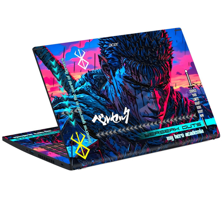 3D Embossed Laptop Skin - My Hero Academia