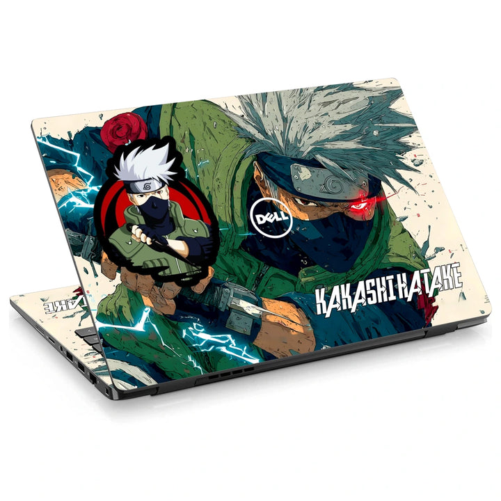 3M Material Textured Embossed Laptop Skin - Naruto Kakashi Hatake Manga Panel