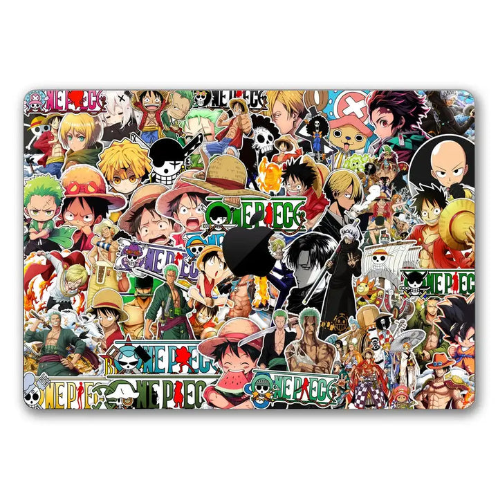 One Piece Sticker Bomb Laptop Skin for MacBook | Buy Online Now ...