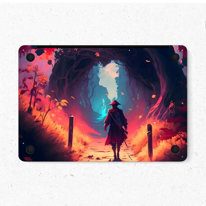 Samurai Art Laptop Skin for MacBook | Buy Online Now – SkinsLegend