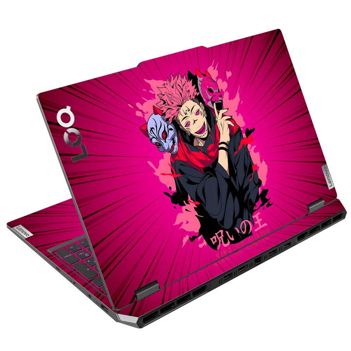 3M Material Textured Embossed Laptop Skin - Sukuna King Of Curses