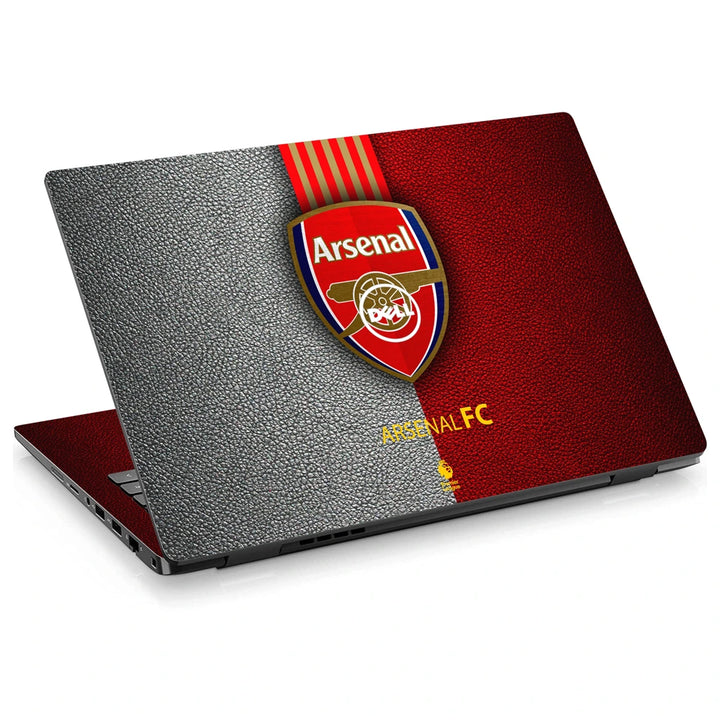 3M Material Textured Embossed Laptop Skin - Arsenal FC Split Leather Crest