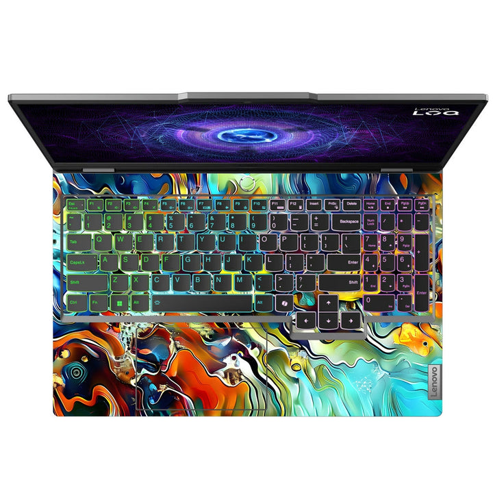 Lenovo LOQ Laptop Skin - Colorful Explosion Abstract Art