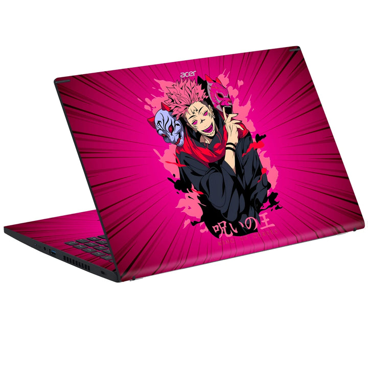 3M Material Textured Embossed Laptop Skin - Sukuna King Of Curses