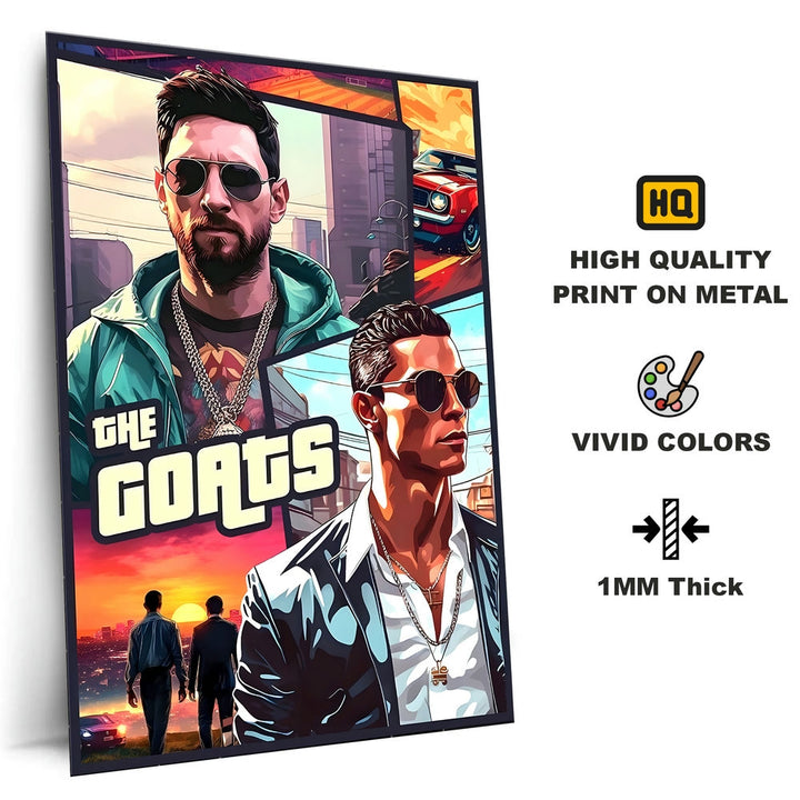 Metal Poster - The Goats