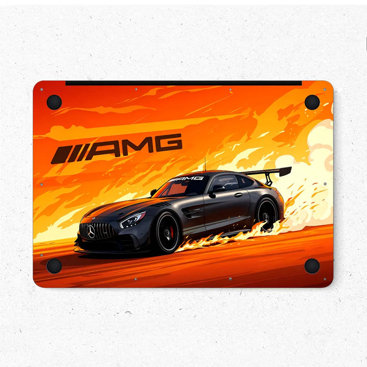 MacBook Laptop Skin - Mercedes AMG GT Black Series Car