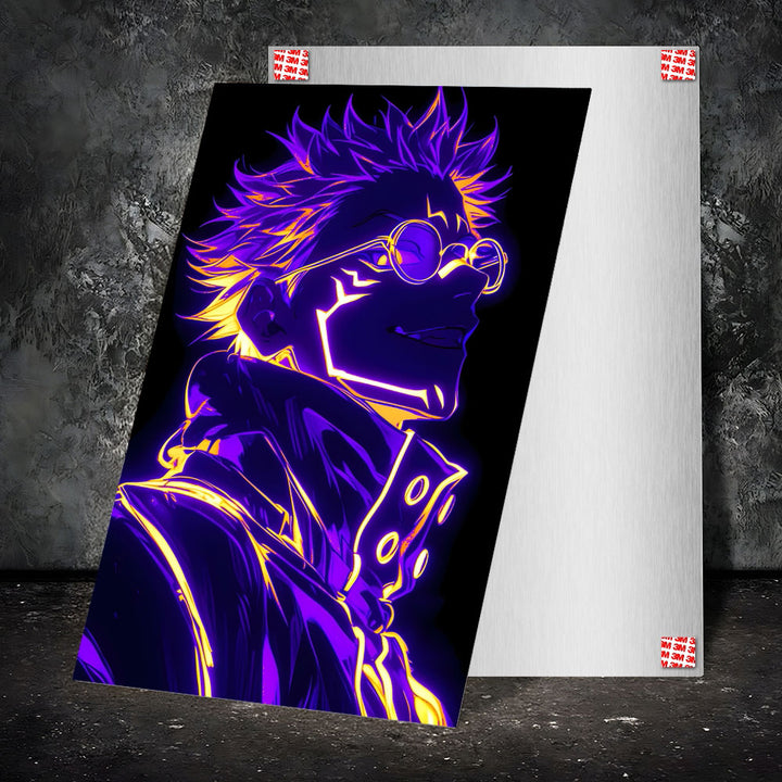 High-Quality Metal Posters - Anime Satoru Gojo SG05 | Vibrant Colors ...