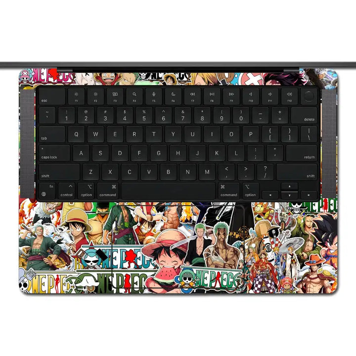 One Piece Sticker Bomb Laptop Skin for MacBook | Buy Online Now ...