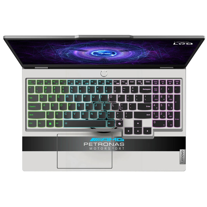 3M Material Textured Embossed Laptop Skin - Mercedes AMG Petronas F1 Emblem