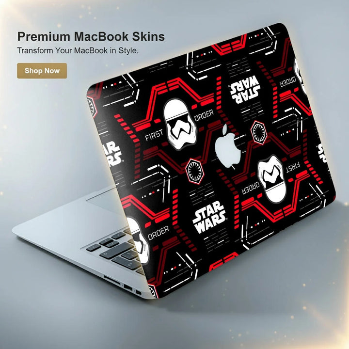 First Order Decals First Order Symbol Laptop Skin for MacBook | Buy Online Now – SkinsLegend
