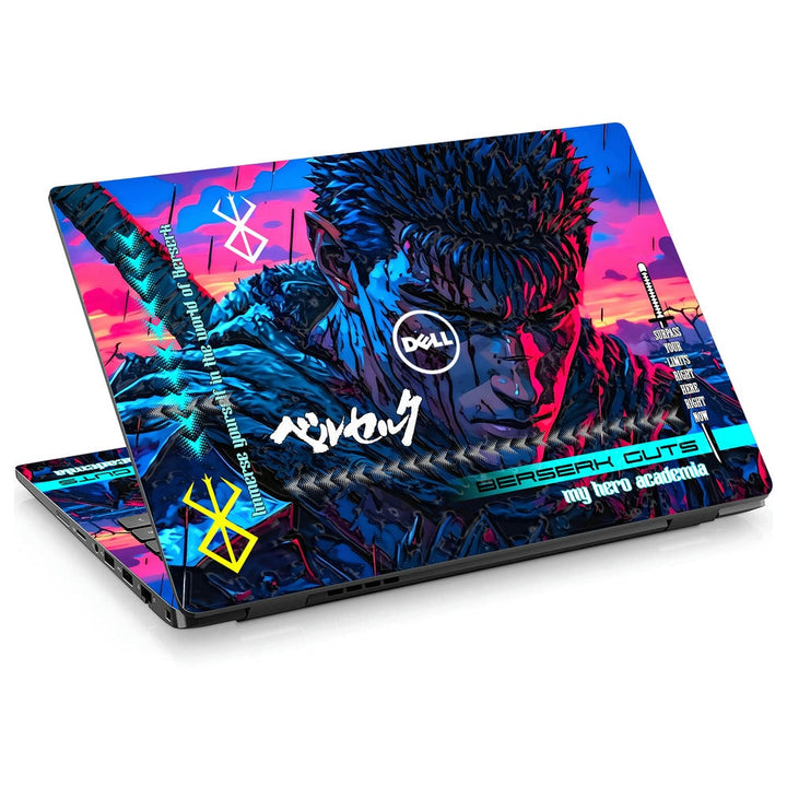 3D Embossed Laptop Skin - My Hero Academia