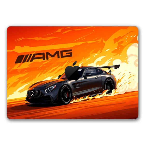 MacBook Laptop Skin - Mercedes AMG GT Black Series Car