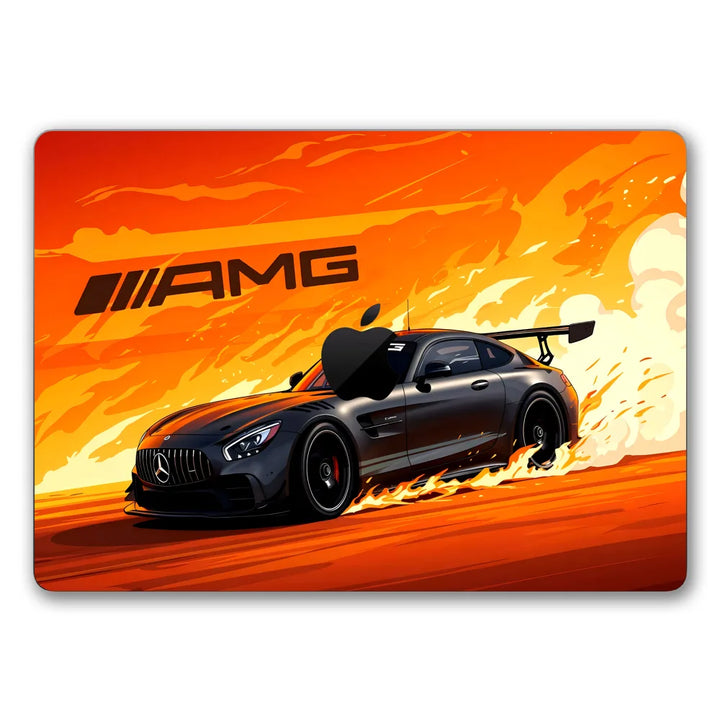 MacBook Laptop Skin - Mercedes AMG GT Black Series Car