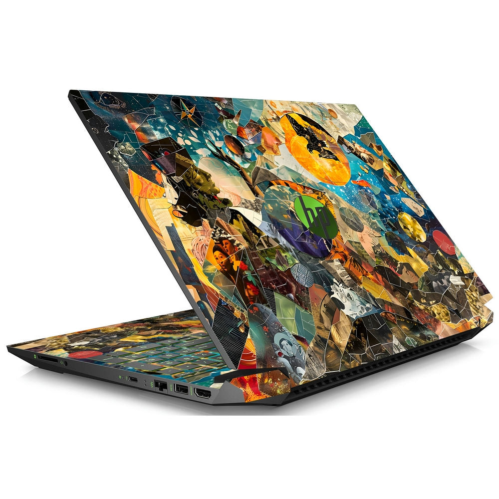 Shop Explosive Colorful Abstract Laptop Skin for HP | Buy Online Now ...