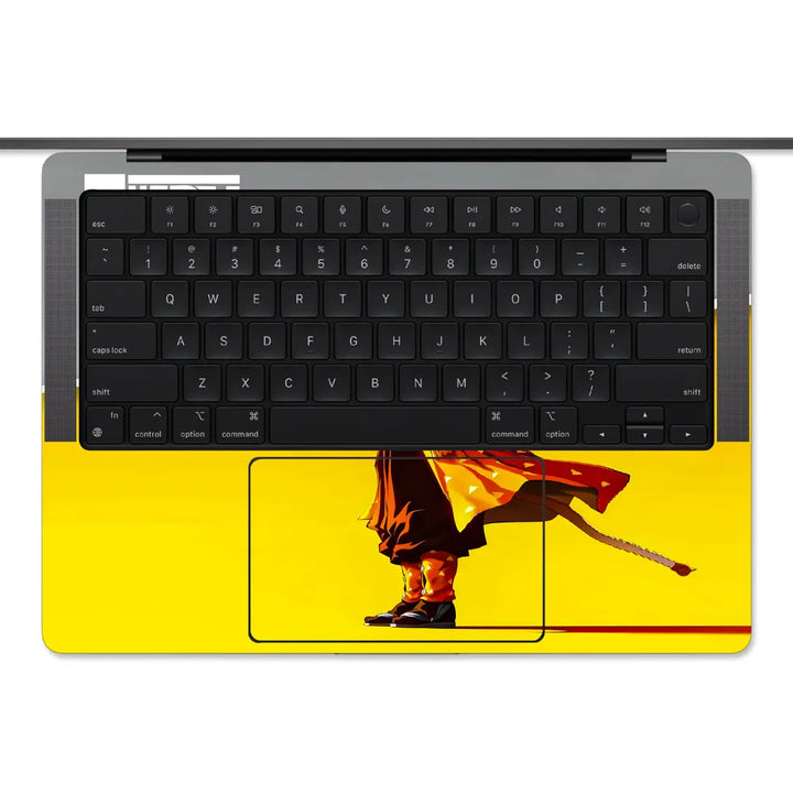 MacBook Laptop Skin - Zenitsu Thunder Slayer