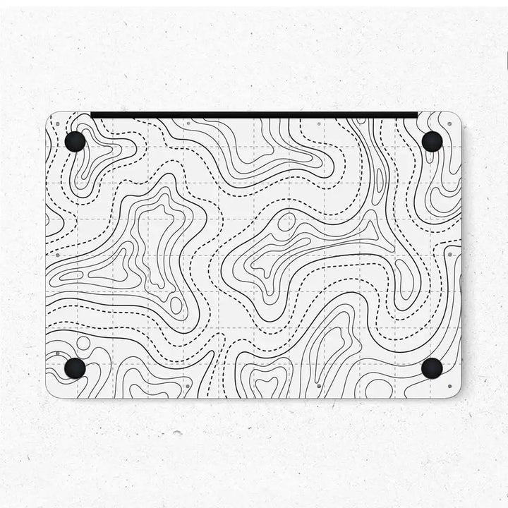 MacBook Laptop Skin - Topography Pattern TP12