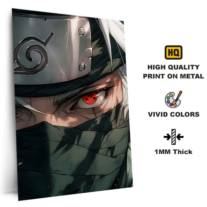High-Quality Metal Posters - Kakashi Hatake KH03 | Vibrant Colors ...