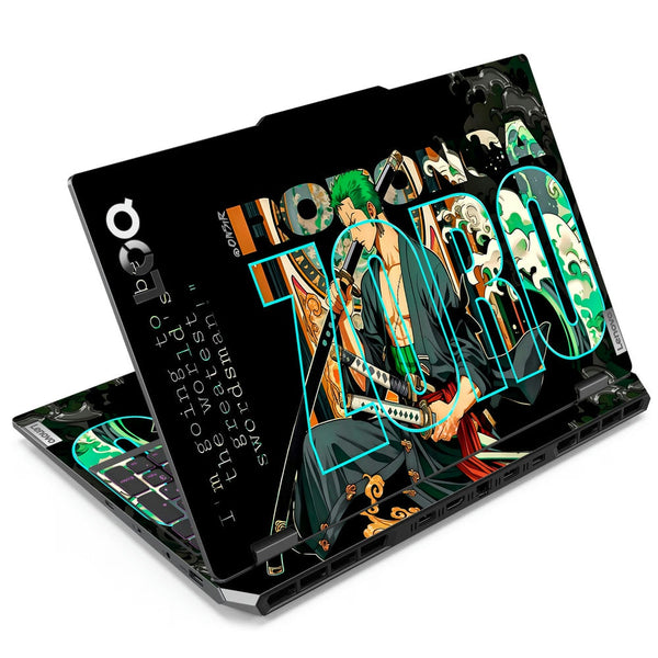 3D Embossed Laptop Skin - Zoro One Piece