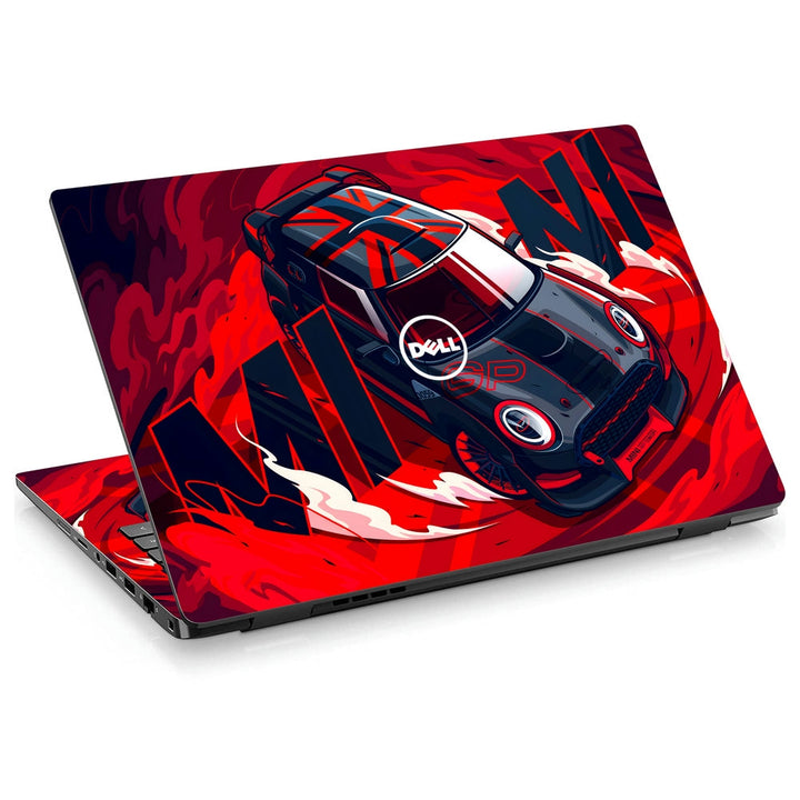 Dell Laptop Skin - Porsche 911 GT3 RedBlack Flames