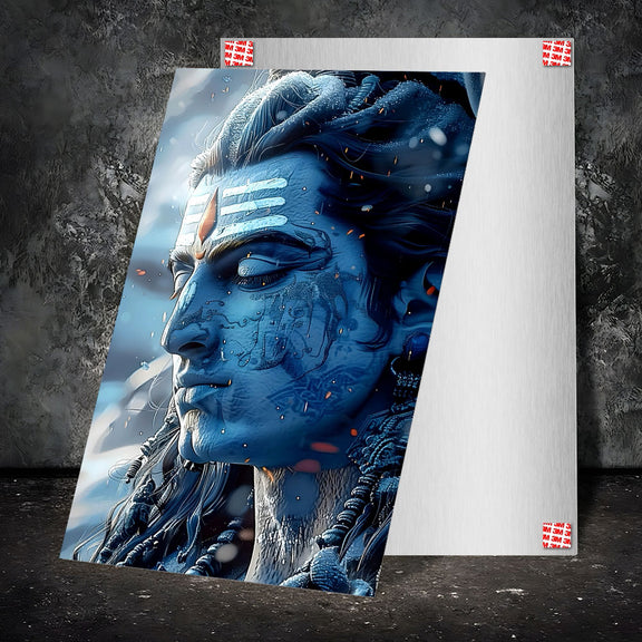 High-Quality Metal Posters - Lord Shiva LS01 | Vibrant Colors & Sharp ...