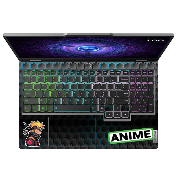 Shop Anime Icons Collage Laptop Skin for Lenovo LOQ Buy