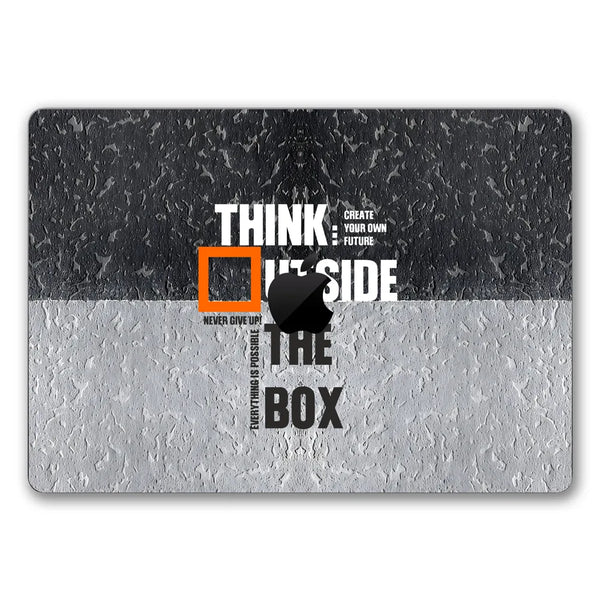 MacBook Laptop Skin - Motivational Think Outside the Box