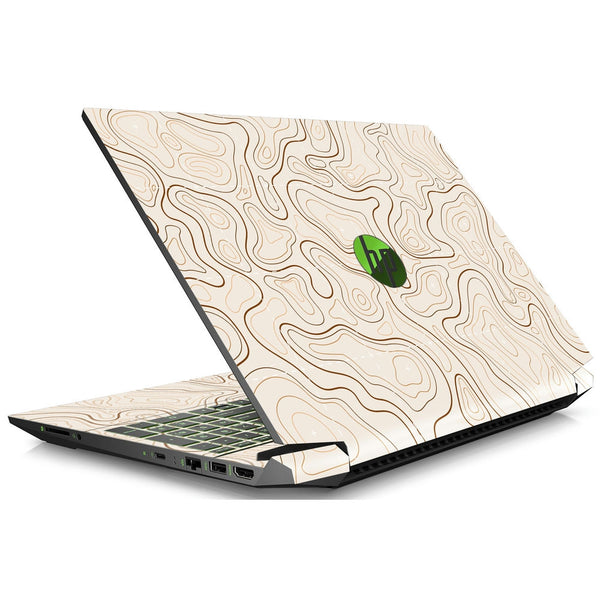 HP Laptop Skin - Topography Pattern TP11