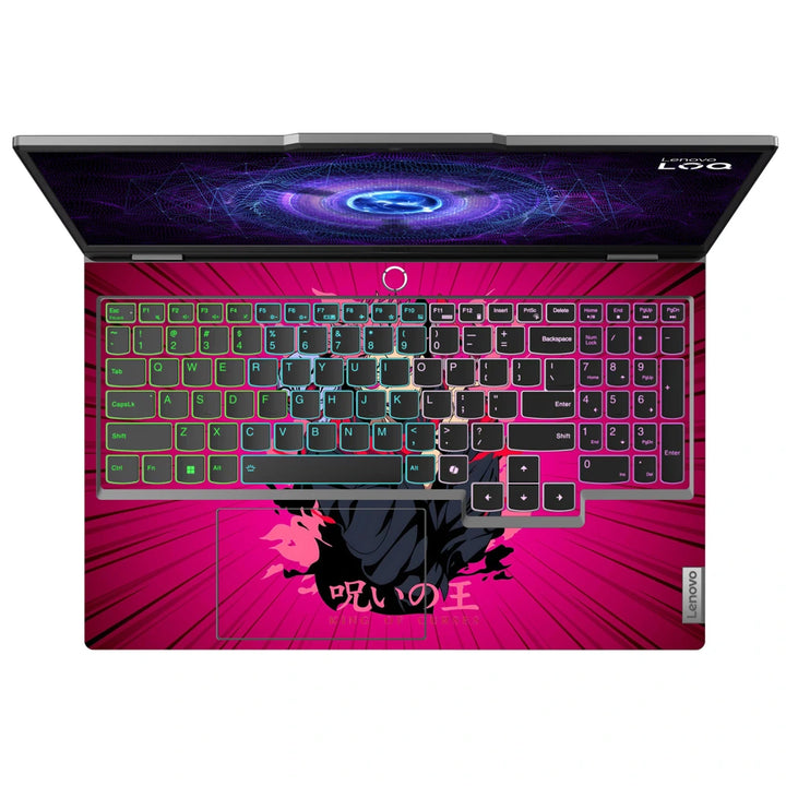 3M Material Textured Embossed Laptop Skin - Sukuna King Of Curses