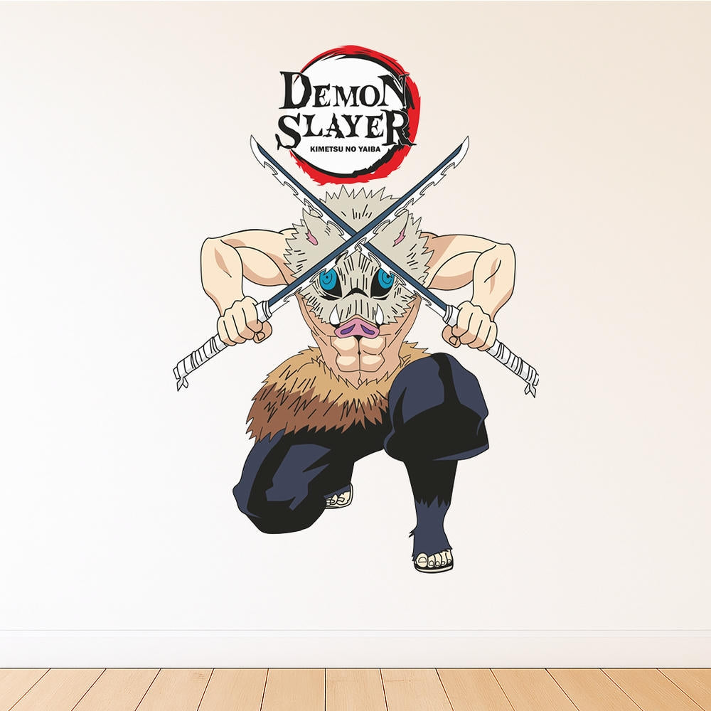 Inosuke Hashibira Premium Large Size Wall Decal | Buy Online Now ...