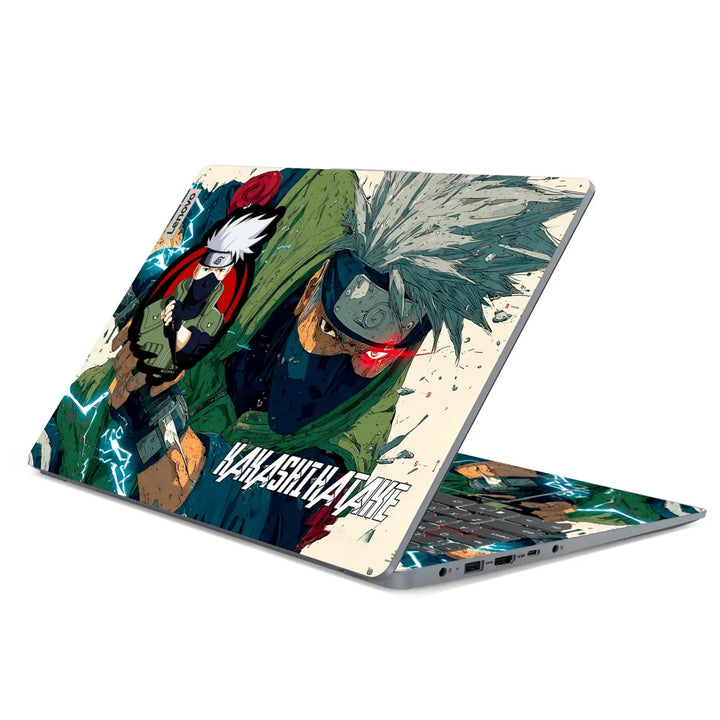 3M Material Textured Embossed Laptop Skin - Naruto Kakashi Hatake Manga Panel
