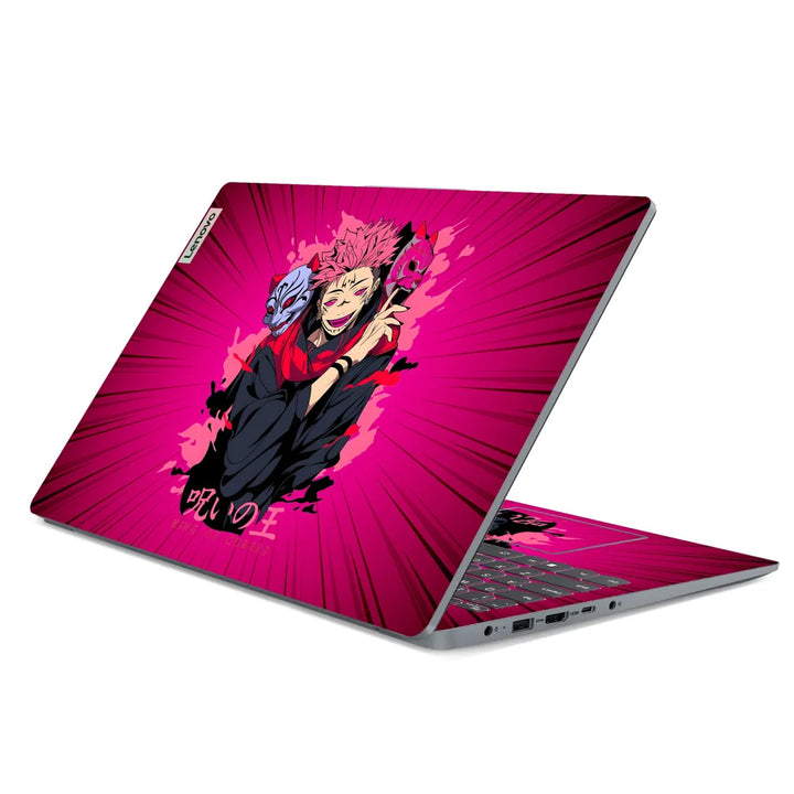 3M Material Textured Embossed Laptop Skin - Sukuna King Of Curses