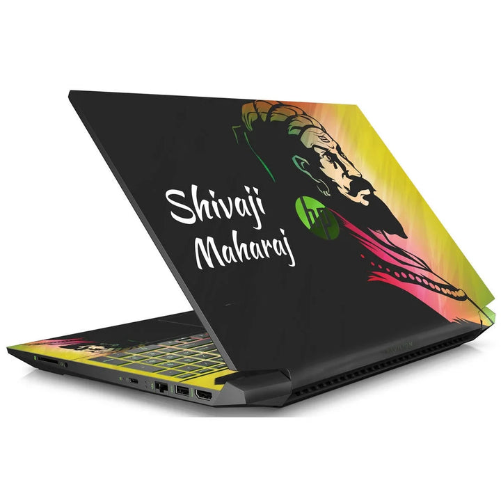 3D Embossed Laptop Skin - Shivaji Maharaj Artwork