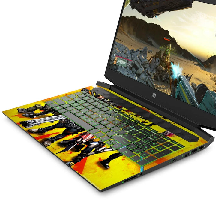 3D Embossed Laptop Skin - Superhero Team Art