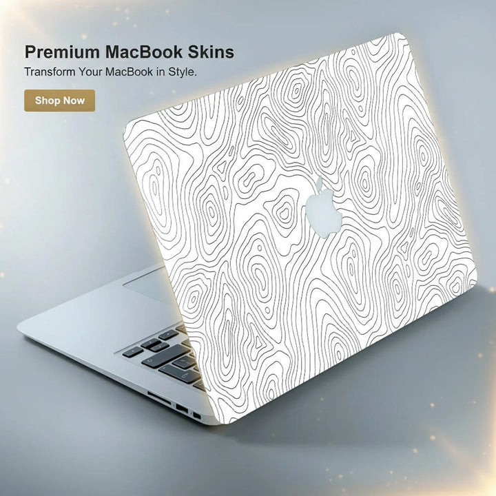 MacBook Laptop Skin - Topography Pattern TP16
