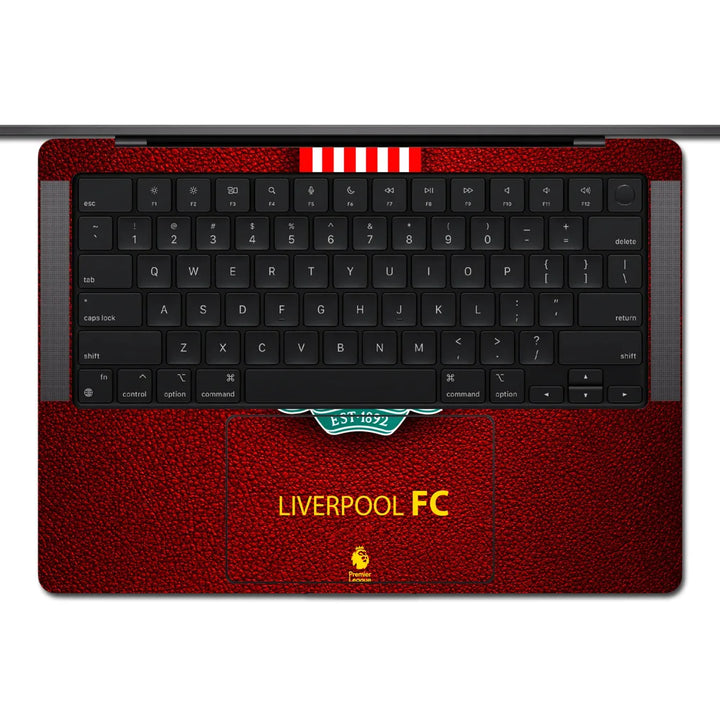 MacBook Laptop Skin - Liverpool FC Grunge Red Art