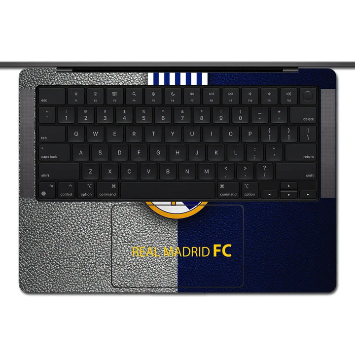 MacBook Laptop Skin - Real Madrid FC Grunge Crest