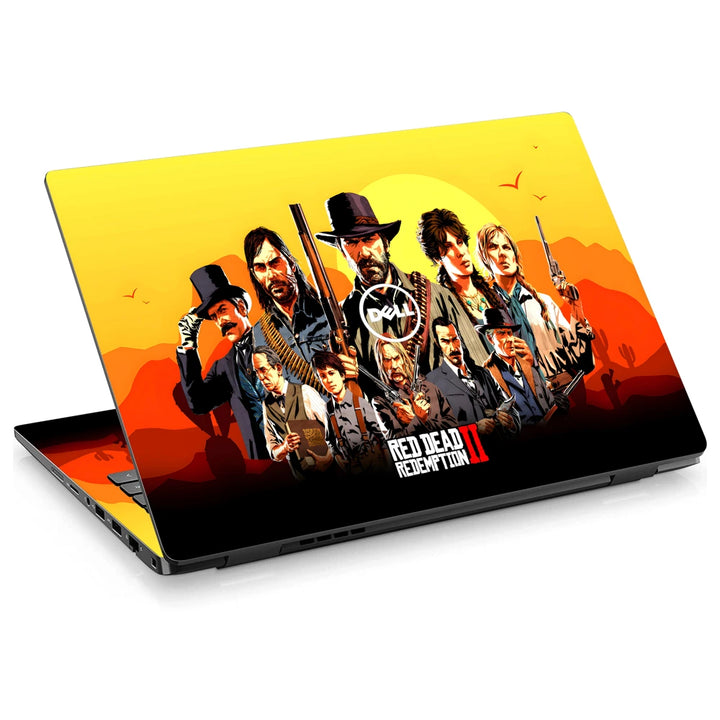 3M Material Textured Embossed Laptop Skin - Red Dead Redemption 2 RDR2 Character
