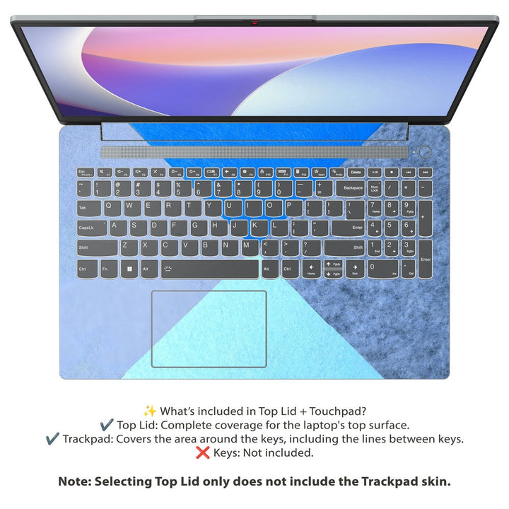 Lenovo Laptop Skin - Futuristic Fusion