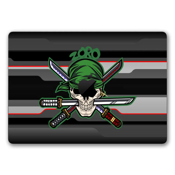 MacBook Laptop Skin - Pirate Skull and Crossed Swords