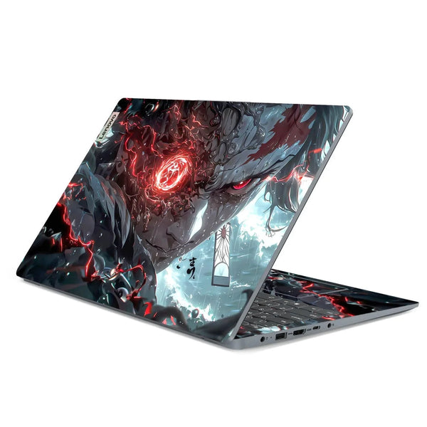 3D Embossed Laptop Skin - Red Demon