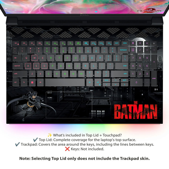 Dell Laptop Skin - Batman Gotham City View