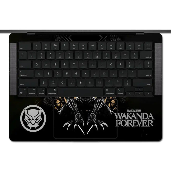 MacBook Laptop Skin - Wakanda Forever Panther Artwork