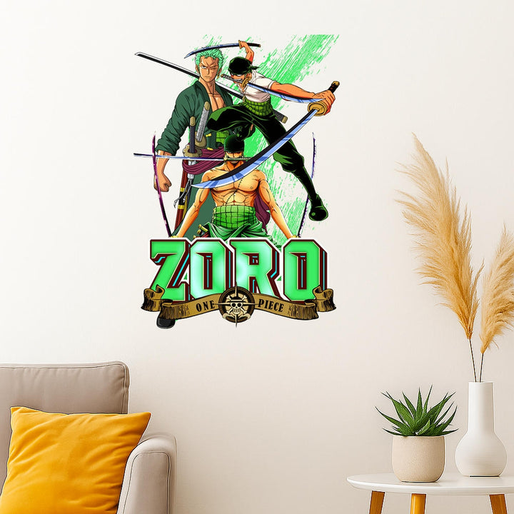 Wall Decal - Zoro Swordsman