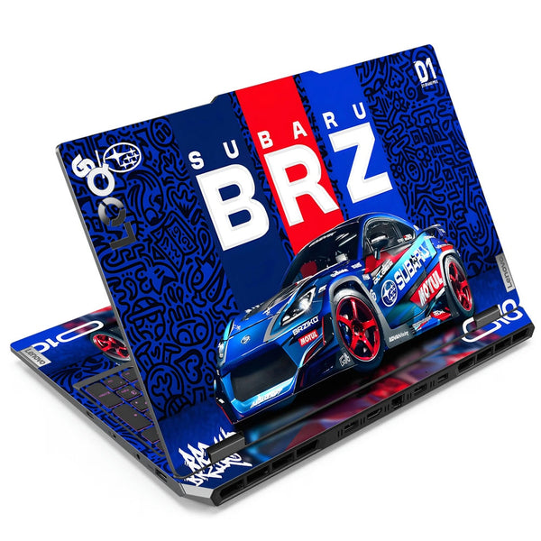 3D Embossed Laptop Skin - Subaru BRZ JDM
