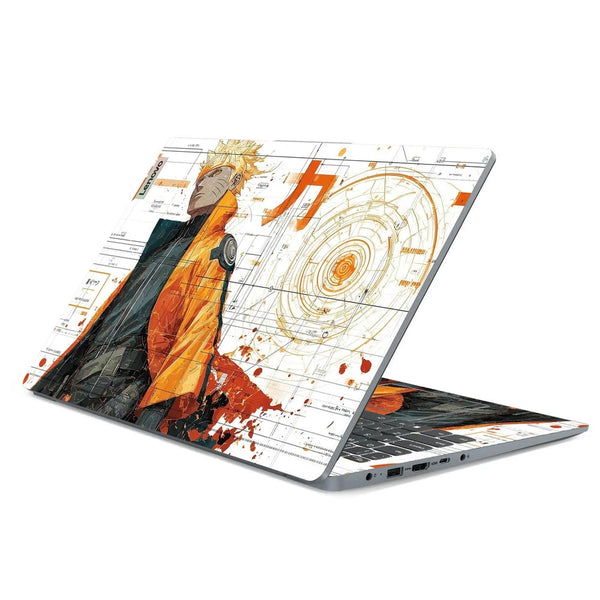 3D Embossed Laptop Skin - Naruto and the Ninja Scroll