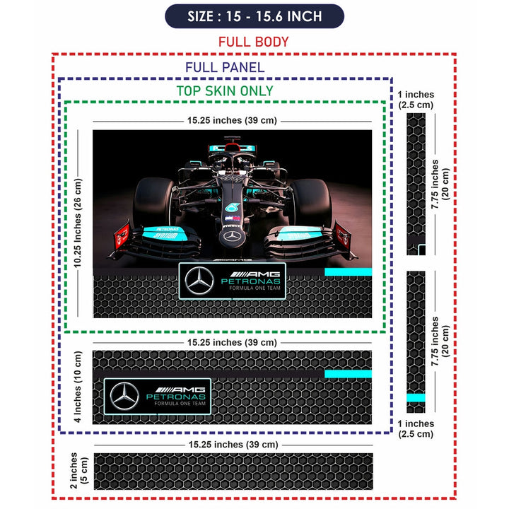 Laptop Skin - Formula One FO15