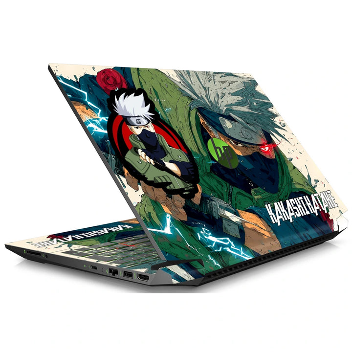 3M Material Textured Embossed Laptop Skin - Naruto Kakashi Hatake Manga Panel