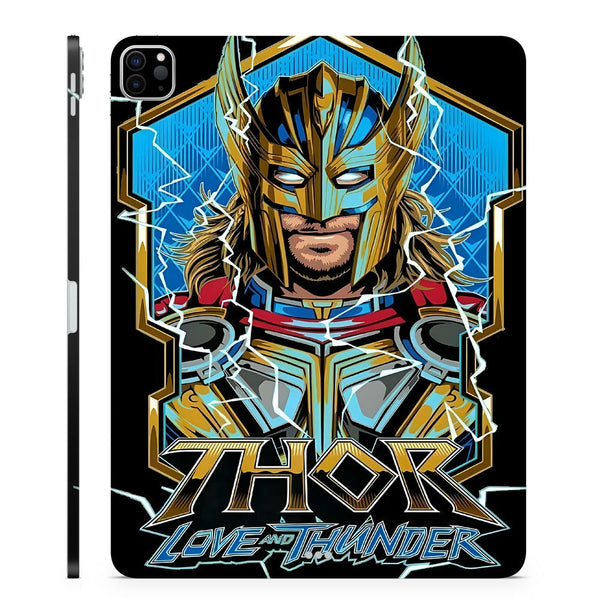 3D Embossed Tablet Skin Thor God of Thunder Armor
